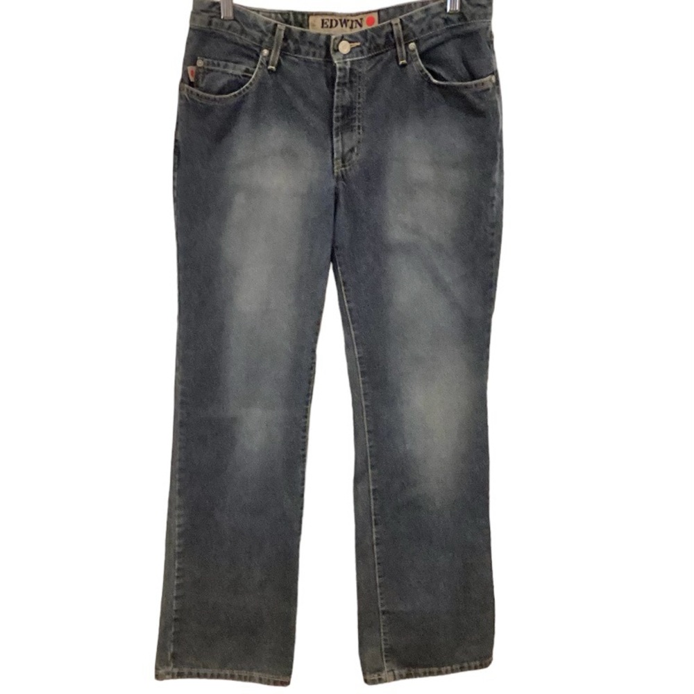 Edwin Jeans 33x32 Made in Canada Men’s Jeans Logo Bootcut 100% Cotton